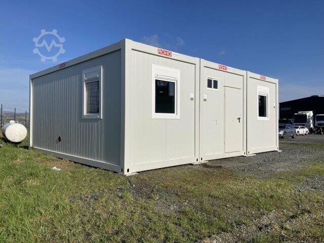 строительная машина  Roho Büro Container WC Dusche 3Stk Komplettanlage