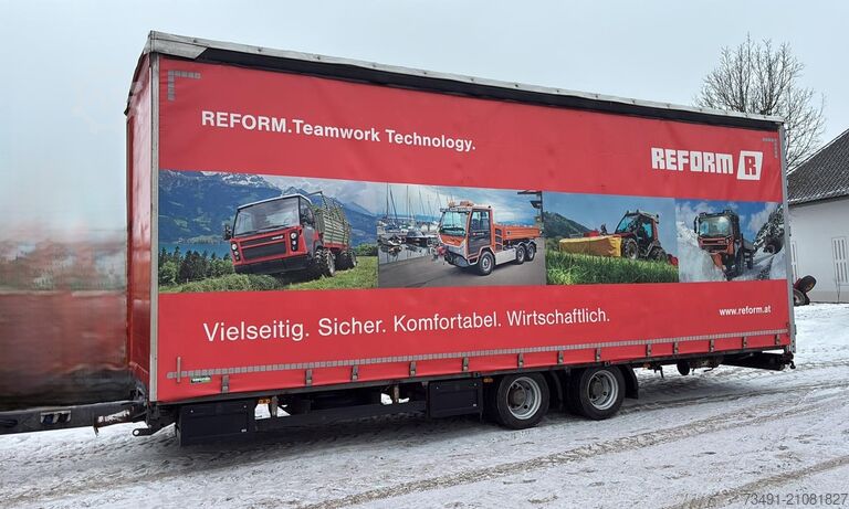 строительный прицеп Gföllner Tandemtieflader mit Rampen!