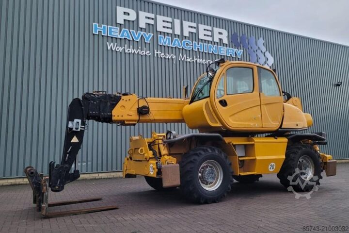 телескопический погрузчик Manitou MRT2150 Privilege As-Is, Diesel, 4x4x4 Drive, 20.6