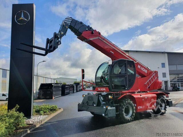 телескопический погрузчик Magni RTH 6.31 SH / 6to Hubkraft / Funk / NEU