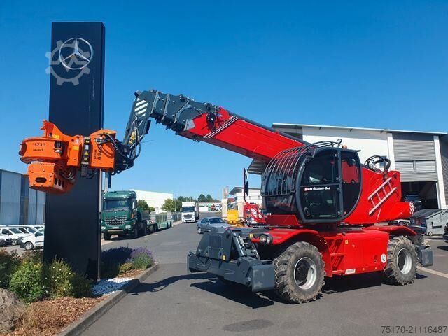 телескопический погрузчик Magni RTH 6.30 SH / Fällkran / nur 1.373h / 2021