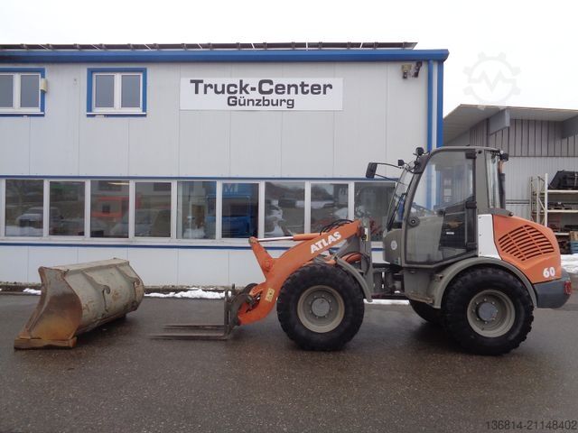 Погрузчик с колёсным шасси ATLAS AR60 Schaufel + Gabeln + SW Deutz Diesel