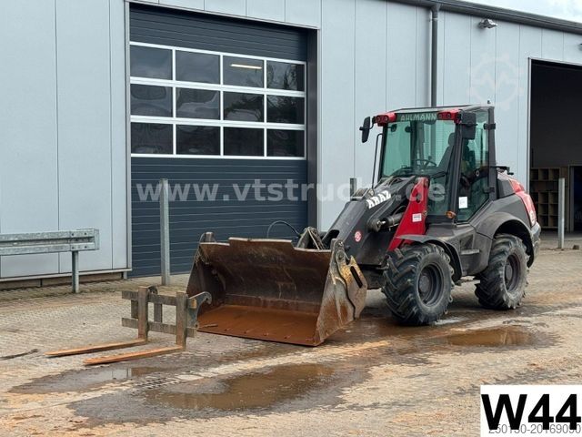 Погрузчик с колёсным шасси MECALAC AF 1200 4x4 Gabel Schaufel erst 1.689 Std