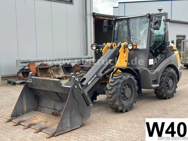 Погрузчик с колёсным шасси MECALAC AX 700 4x4 Schaufel NEU Greifschaufel