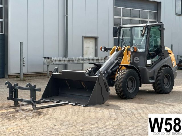 Погрузчик с колёсным шасси MECALAC AX 850 4x4 Schaufel Greifschaufel 8 Std.