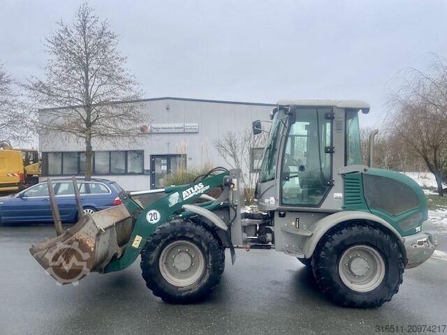 погрузчик ATLAS 75e Gabel & Schaufel