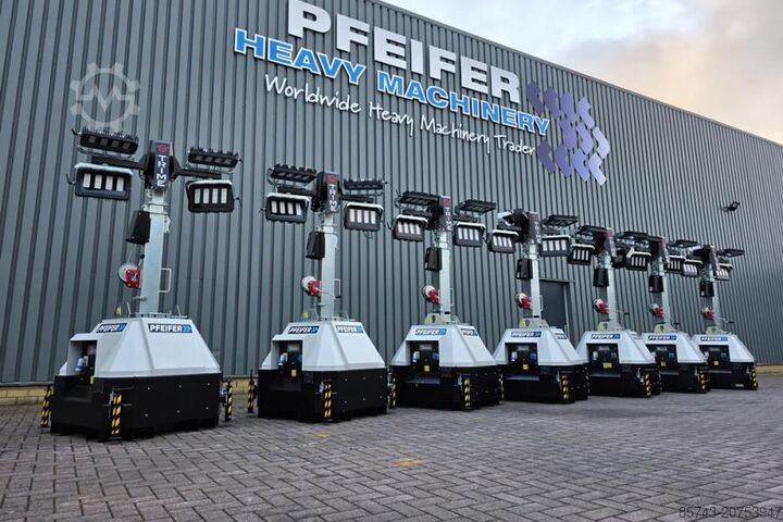 Световая башня Trime X-Mast 4 × 320W LED Valid Inspection, *Guarantee!