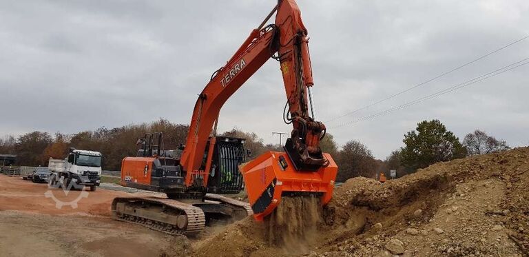 Лопастные сепараторы Wolf Technik für Baumaschinen Terra-Star TSP.154.M80X