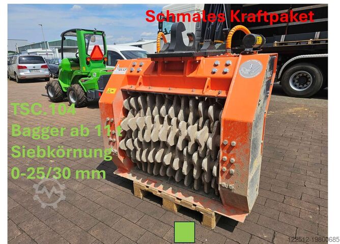 Лопастные сепараторы Wolf Technik für Baumaschinen Terra-Star. TSC.104.S204 - TSC.104.017