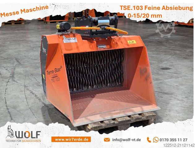 Лопастные сепараторы Wolf Technik für Baumaschinen Terra-Star TSE.103.S104