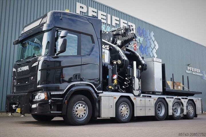 Вездеходный кран Scania R540 B10x4 With CORMACH 150tm Crane Valid inspecti