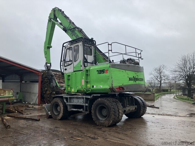 мобильный кран Sennebogen 735E