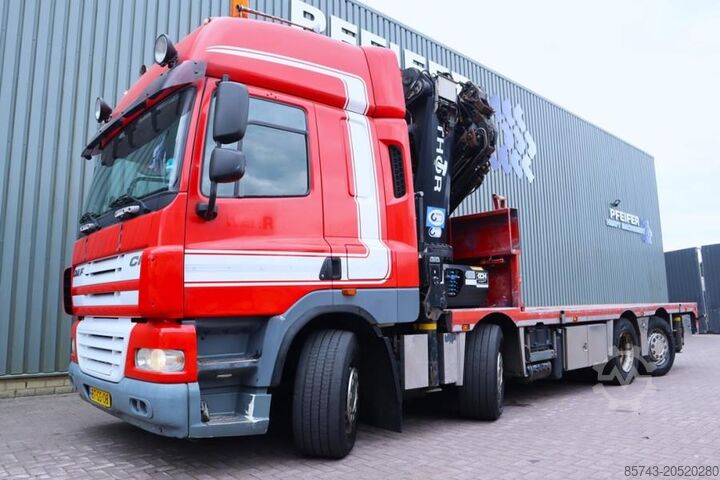 Вездеходный кран DAF CF85 With HMF 85t/m Crane Dutch Registration, HMF