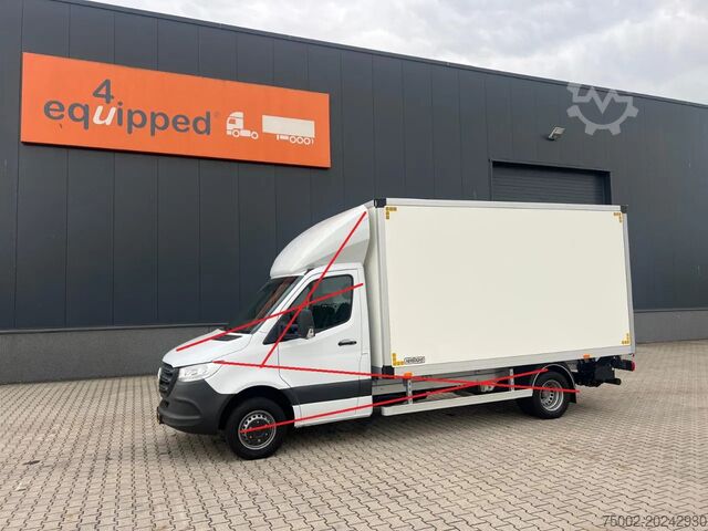 кузов-фургон JEGGER UNUSED CLOSED BOX + DAUTEL TAILLIFT (750KG)