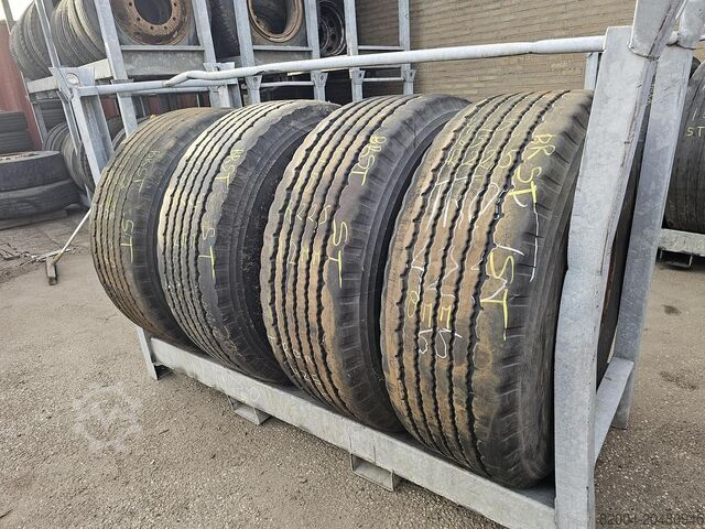 2010 BRIDGESTONE | R 164 \ ПРИЦЕПНАЯ ШИНА | 425/65 R 22.5 | 4 ШТУКИ | ПРОТЕКТОР: 12-12-8-5 ММ BRIDGESTONE R 164 \ TRAILERBAND | 425/65 R 22.5| 4 STUKS | ...