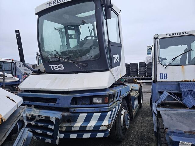 2007 TERBERG 3 терминальных тягача на разборку RT 282 / RT 283 на запчасти, не демонтированы. TERBERG 3 sloop terminal trekkers  RT 282 / RT 283  voo...