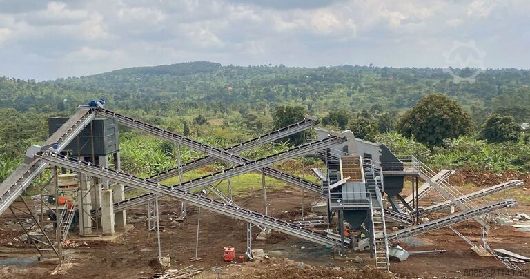 Дробилка Polygonmach 350 tons per hour stationary crushing, screenin...