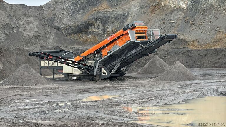 Дробилка Polygonmach PTS155   1500x5000mm  3 decks  track screen