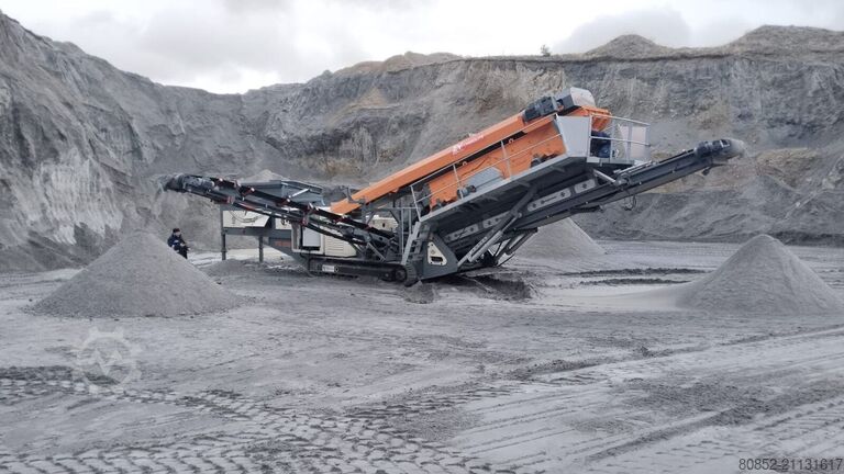 Дробилка Polygonmach PTS155  track screen