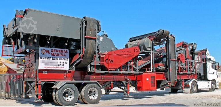 Мобильное дробление и сортировка General Makina GNR 800