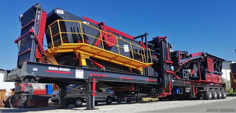 Мобильная дробильная установка GENERAL MAKINA GNR 02