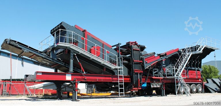 Мобильная установка дробления и сортировки камня General Makina GNR 03