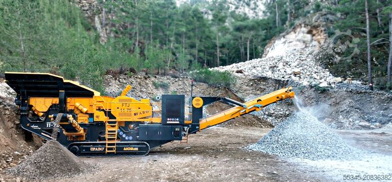 Дробильная установка FABO Mobile Crushing Plant Mobile Crushing Plant FTJ 11-75