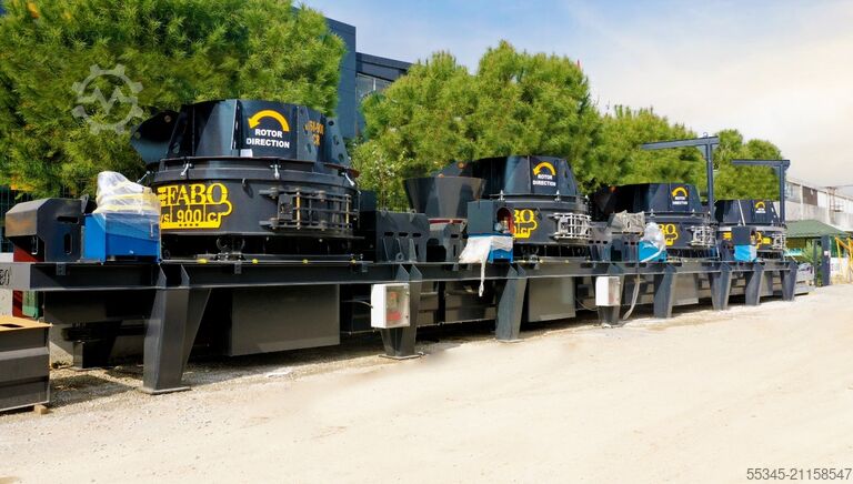 Роторная дробилка Vertical Shaft Impact Crusher 100-300 Tph VSI-900