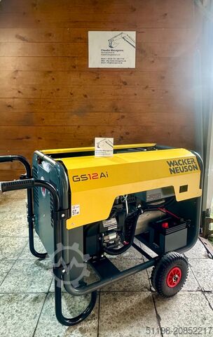 генератор Wacker Neuson GS 12 AI Generator NEU Aktion!