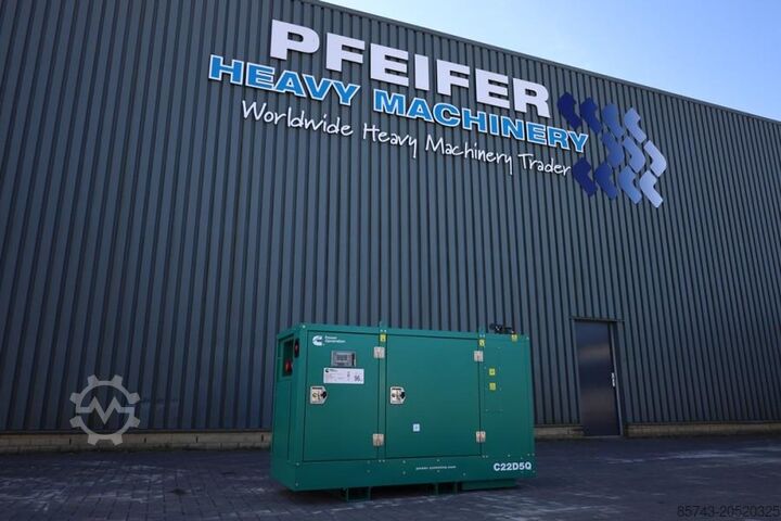 Агрегат Cummins C22D5Q Declaration of Conformity, Diesel, 22kVA, A