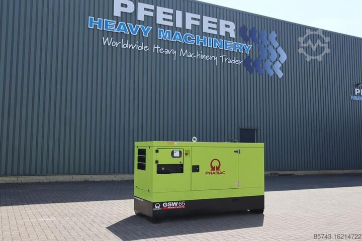 Агрегат Pramac GSW65P-ACP Diesel, 63 kVA, Also Available For Rent