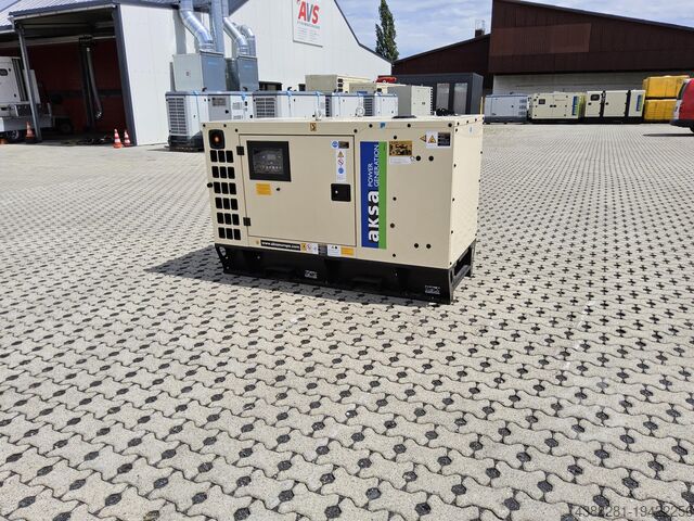 Генератор AKSA AP 15 EU | 15 kVA Diesel Notstrom | Schallgedämmt | NEU 2024