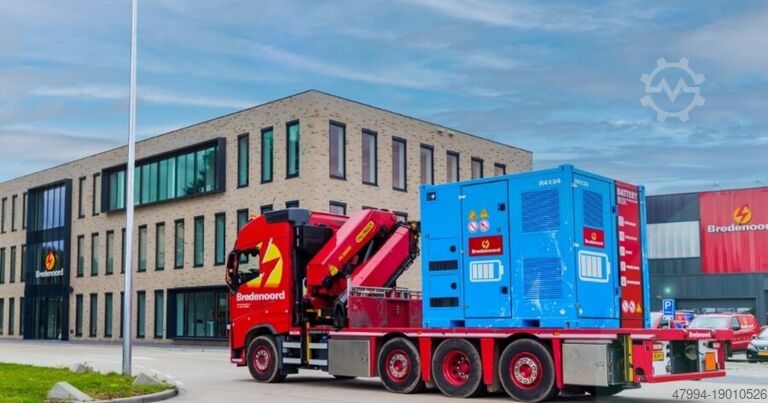 Генератор Bredenoord genset FPT/Iveco NEF45TM3 120/130 KVA aggr