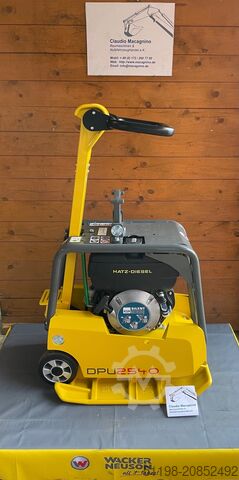 уплотнитель Wacker Neuson DPU 2540 H Rüttelplatte NEU