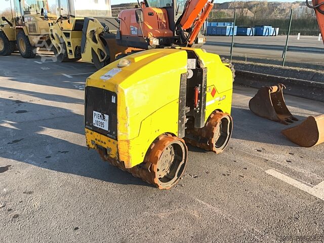 тандемный каток Ammann ARR 1575 – Remote-Controlled Trench Roller Ideal for Soil Compaction