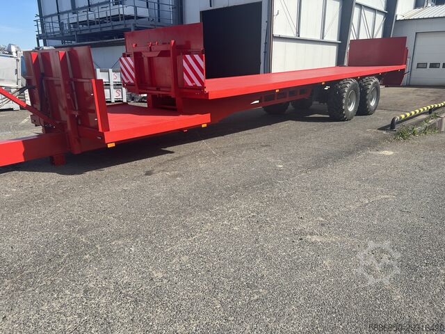 Прицеп для палокс и соломы  