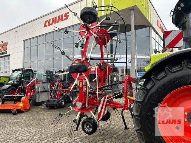 Технология сена Fella GEBR. TH6606 DN WENDER