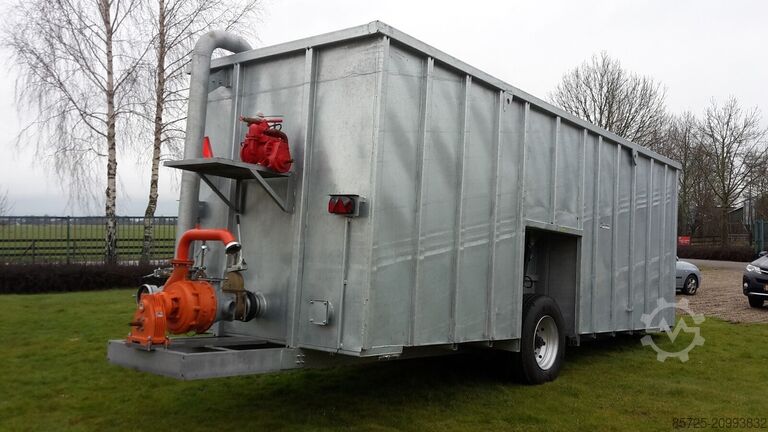 Удобрение  Agomac gegalvaniseerde mest-pompcontainer