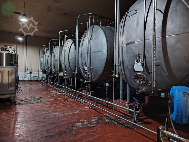 Горизонтальный резервуар из нержавеющей стали 310HL Fabrication Gelabot 