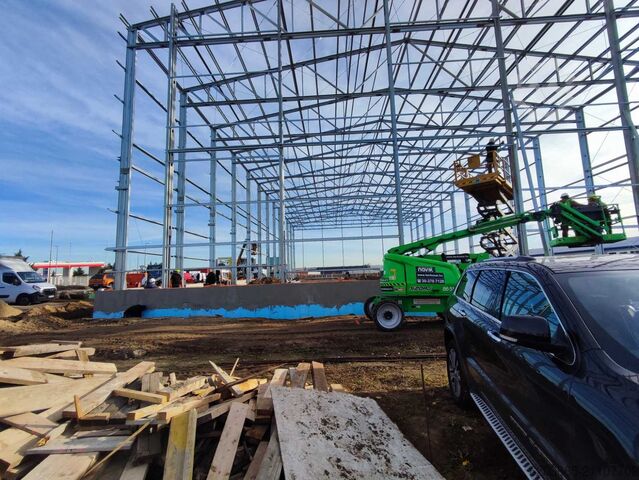 зерноуборочный комбайн Lfm-ker èpitők Kft Acèlszerkezet,fedett szín,gabonatàroló