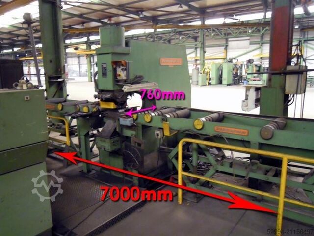 Универсальный комбинированный станок (гидравлический копр) Peddinghaus HNC 1000 VDE CNC