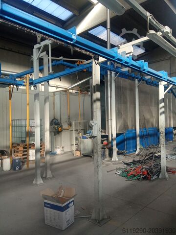 Карусельная окрасочная установка biv impianti srl carosello