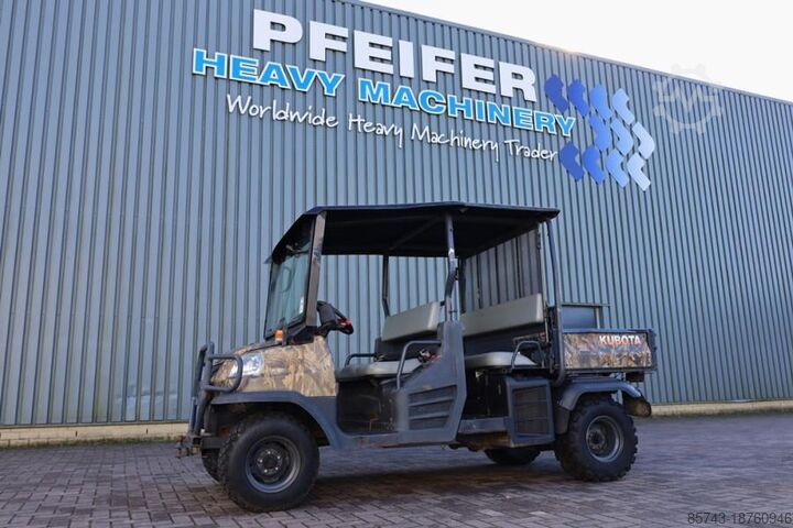 Kubota RTV1140CPX-UK 4x4 ATV, продается как есть, дизель, полный привод, 4 места. Kubota RTV1140CPX-UK 4x4 ATV As-Is, Diesel, 4x4 Drive, 4