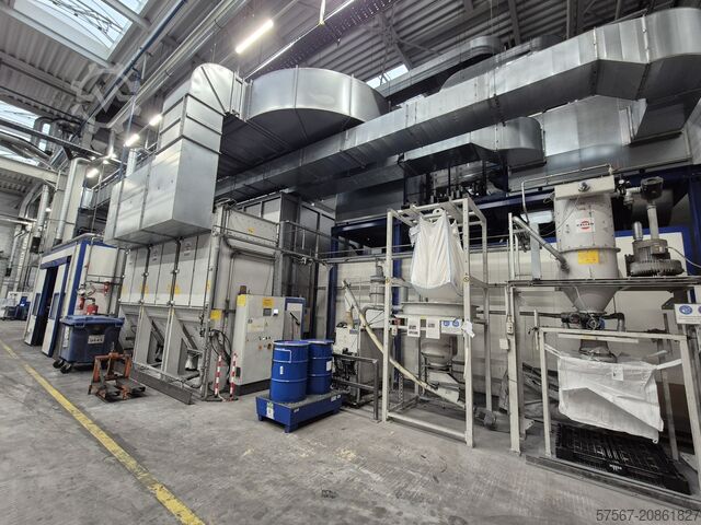 Поточная окрасочная установка B&M KB BR 222/ 217