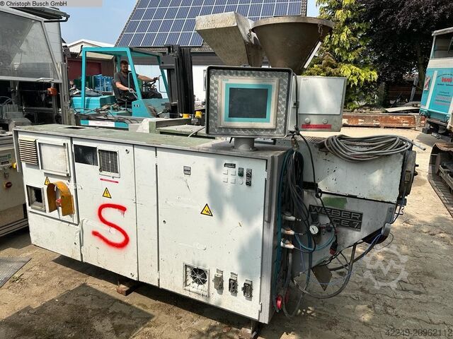 Фрезерный станок для шнеков экструдеров WEBER CE 7