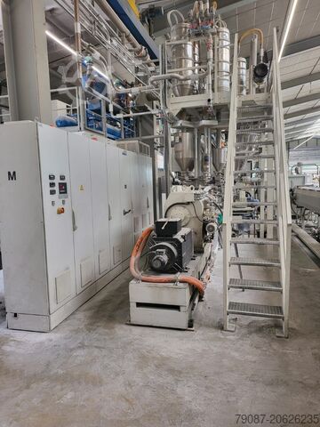 Двухшнековый экструдер с соосно вращающимися шнеками REIFENHÄUSER RZE 85 41:D