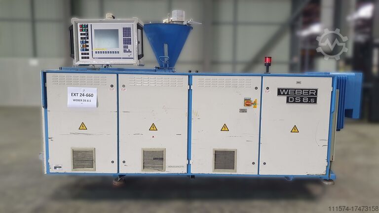 Двухшнековый экструдер KMD114/26 Weber DS 8.5