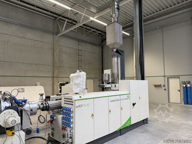 термопластавтомат battenfeld-cincinnati HDPE PIPE EXTRUSION LINE