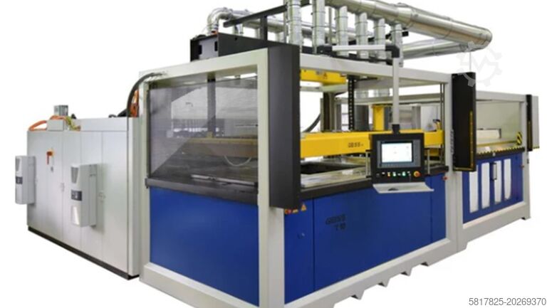 Полностью моторизированная термоформовочная машина Geiss AG DU 1500 x 1000 x 620 T10