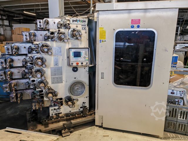 Машина для печати на стаканах POLYTYPE BDM-611/916 UVD